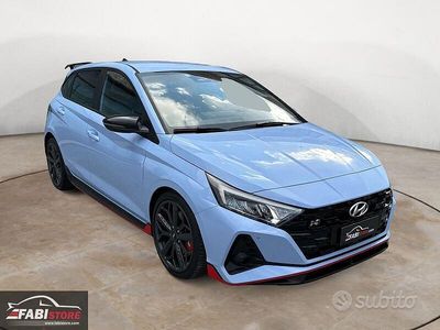 Usata Hyundai i20 N Performance 204 CV (150 kW) 2022 Blu Berlina