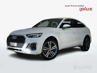 Usata Audi Q5 Sportback S-line plus 204 CV (150 kW) 2022 Bianco SUV