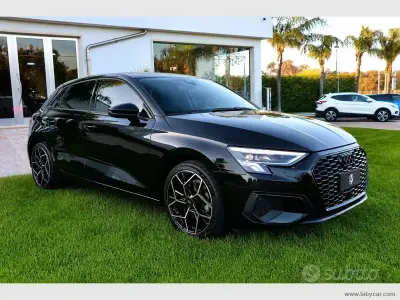 Usata Audi A3 Sport 150 CV (110 kW) 2023 Nero Berlina