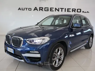 Usata BMW X3 xLine 190 CV (139 kW) 2018 Phytonic blue SUV