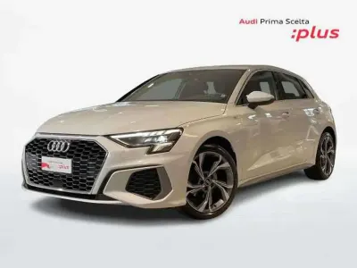 Usata Audi A3 S-Line 116 CV (85 kW) 2022 Bianco Berlina