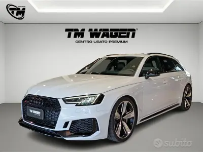Usata Audi RS4 Premium 450 CV (330 kW) 2019 Bianco Station wagon