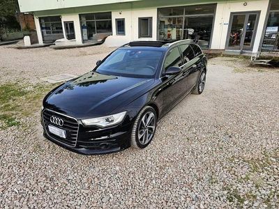 Usata Audi A6 Advanced Plus 177 CV (130 kW) 2013 Nero Station wagon