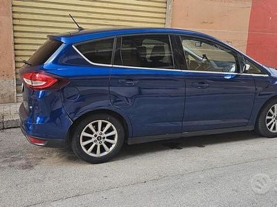 Usata Ford C-MAX 95 CV (69 kW) 2018 Blu Monovolume
