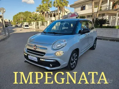 Usata Fiat 500L Lounge 95 CV (69 kW) 2018 Argento Monovolume