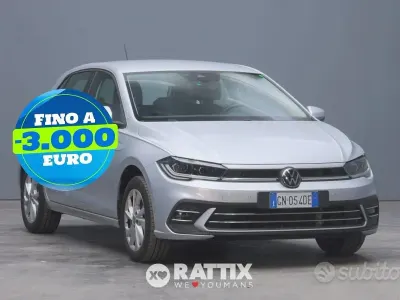 Usata VW Polo Style 110 CV (80 kW) 2023 Argento Utilitaria