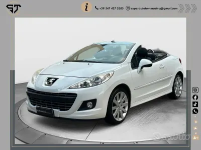 Usata Peugeot 207 CC Allure 120 CV (88 kW) 2011 Bianco Cabrio