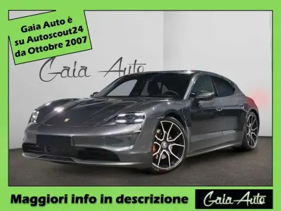 Usata Porsche Taycan Sport Turismo 350 kW (476 CV) 2021 Bianco Berlina