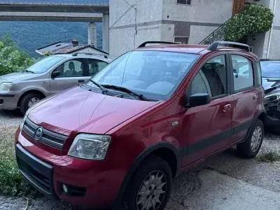 Usata Fiat Panda 4x4 Climbing 60 CV (44 kW) 2005 Rosso Utilitaria