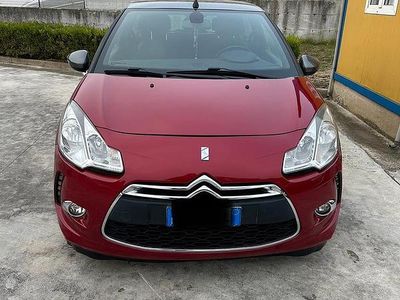 Usata Citroën DS3 Cabriolet Sport Chic 92 CV (67 kW) 2013 Rosso Cabrio