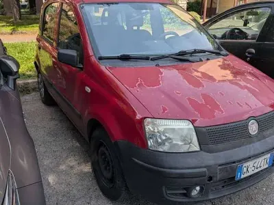 Usata Fiat Panda 54 CV (39 kW) 2009 Rosso Utilitaria