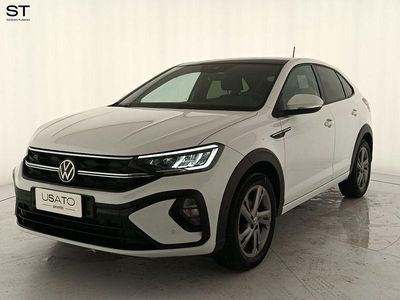 Usata VW Taigo R-line 110 CV (80 kW) 2022 Bianco SUV