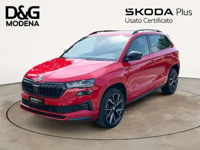 Usata Skoda Karoq SportLine 150 CV (110 kW) 2023 Rosso SUV