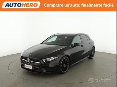 Usata Mercedes A180 Premium 115 CV (84 kW) 2020 Nero Berlina
