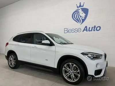 Usata BMW X1 Advantage 150 CV (110 kW) 2015 Pure white SUV