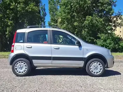Usado Fiat Panda 4x4 60 CV (44 kW) 2006 Gris Utilitario