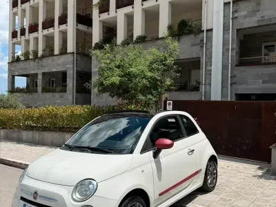 Usata Fiat 500C 69 CV (50 kW) 2016 Bianco Cabrio