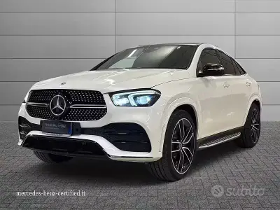 Usata Mercedes GLE400 Premium 330 CV (242 kW) 2022 Bianco Berlina