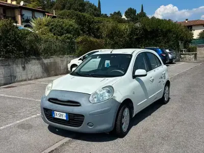 Usata Nissan Micra 80 CV (58 kW) 2012 Bianco Utilitaria