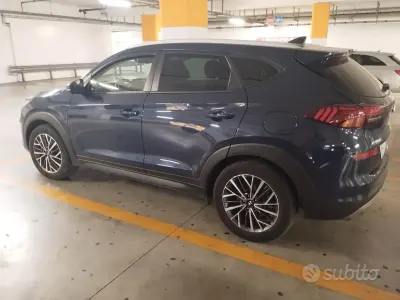 Usata Hyundai Tucson 136 CV (100 kW) 2019 Bluazzurro SUV