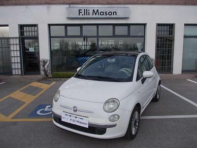 Usata Fiat 500 Lounge 69 CV (50 kW) 2011 Bianco Utilitaria