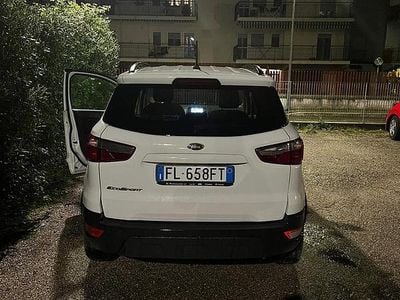 Usata Ford Ecosport 99 CV (72 kW) 2018 Bianco SUV