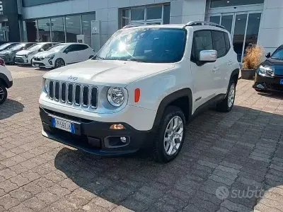 Usata Jeep Renegade Limited 140 CV (102 kW) 2018 Bianco SUV
