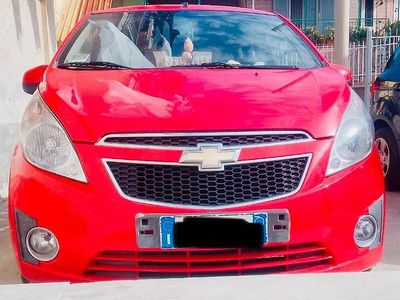 Begagnad Chevrolet Spark 68 HK (50 kW) 2012 Röd Halvkombi