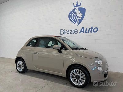 Usata Fiat 500C Lounge 69 CV (50 kW) 2015 Beige Cabrio