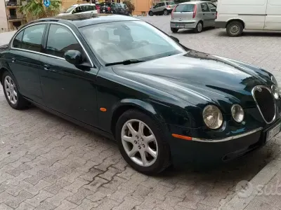 Usata Jaguar S-Type S 207 CV (152 kW) 2004 Verde Berlina