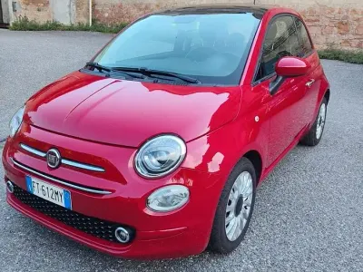 Usata Fiat 500 Lounge 85 CV (62 kW) 2018 Rosso Berlina