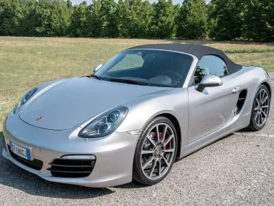 Usata Porsche Boxster S 315 CV (231 kW) 2012 Argento Cabrio