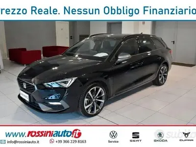 Usata Seat Leon FR 150 CV (110 kW) 2024 Nero Station wagon