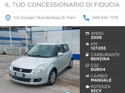 Begagnad Suzuki Swift GL 92 HK (67 kW) 2009 Grå Halvkombi