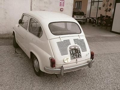 Usata Fiat 600 1960 Bianco Berlina