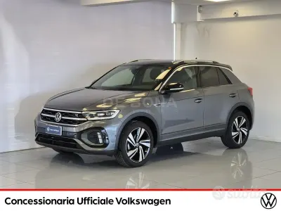 Usata VW T-Roc R-line 110 CV (80 kW) 2023 Grigio SUV