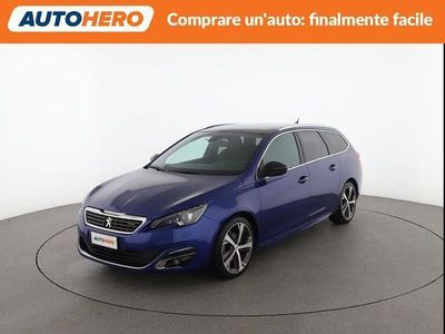 Usata Peugeot 308 GT-line 119 CV (87 kW) 2017 Blu Station wagon