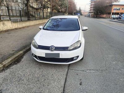 Usata VW Golf VI Highline 122 CV (89 kW) 2011 Bianco Utilitaria