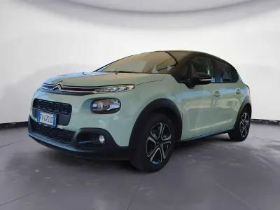 Usata Citroën C3 Feel 83 CV (61 kW) 2019 Verde Utilitaria