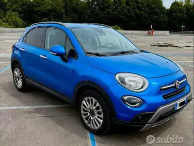 Usata Fiat 500X Cross 120 CV (88 kW) 2019 Blu SUV