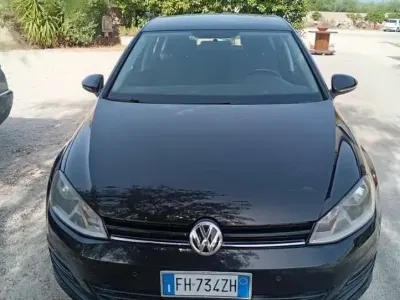 Usata VW Golf VII Comfortline 110 CV (80 kW) 2017 Nero Berlina