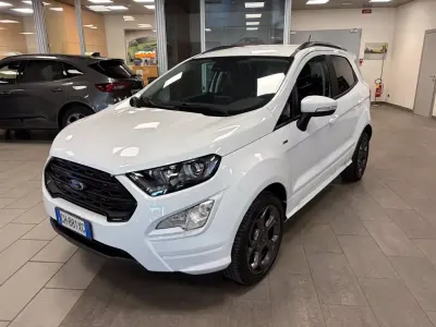 Begagnad Ford Ecosport ST-Line 125 HK (91 kW) 2022 Vit SUV