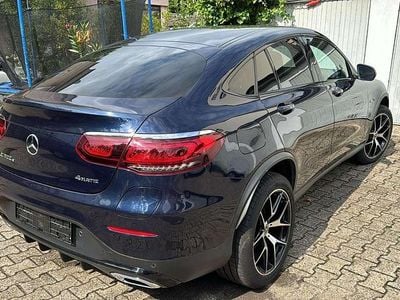 Usata Mercedes GLC300e Premium 258 CV (189 kW) 2020 Blu/azzurro Coupé