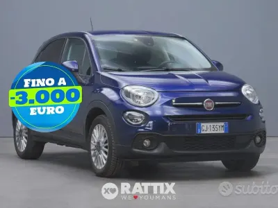 Usata Fiat 500X Connect 131 CV (96 kW) 2022 Blu SUV