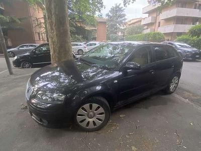 Usata Audi A3 Attraction 105 CV (77 kW) 2007 Nero Berlina