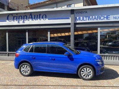 Usata Skoda Kamiq Ambition 110 CV (80 kW) 2022 Blu/azzurro SUV