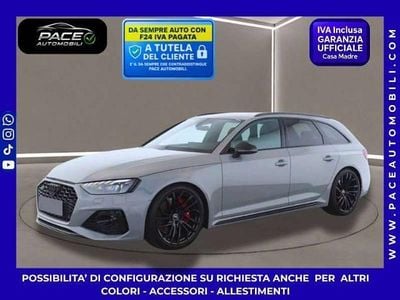 Usata Audi RS4 S-Line 450 CV (330 kW) 2024 Grigio metallizzato Station wagon