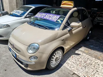 Usata Fiat 500 Lounge 95 CV (69 kW) 2012 Beige Berlina
