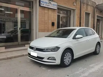 Usata VW Polo 80 CV (58 kW) 2018 Bianco Utilitaria