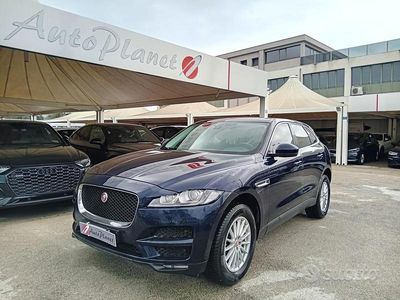 Usata Jaguar F-Pace Portfolio 241 CV (177 kW) 2018 Blu SUV
